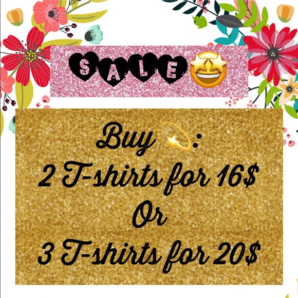 SALE for t-shirt 😍🌸 - Picture 1 of 1
